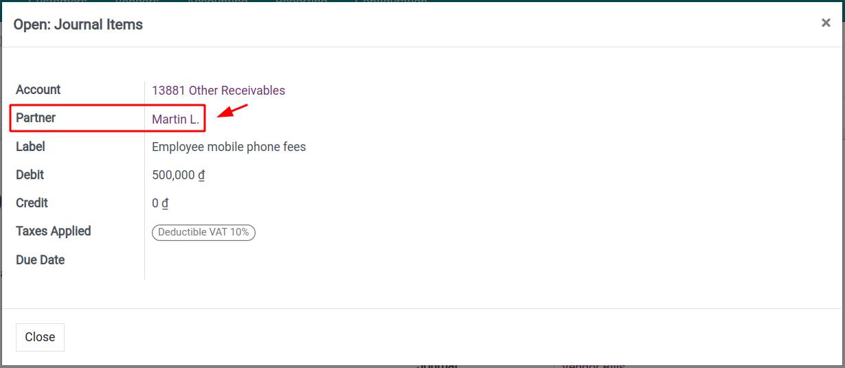 Journal item linked with delegation partner Viindoo